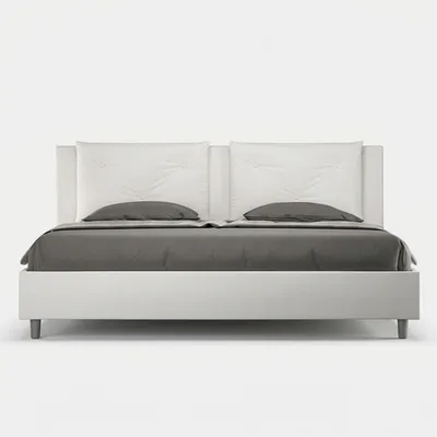 Produktbild von King-Size-Polsterbett mit Stauraum 180x200 Appia K - Weiß