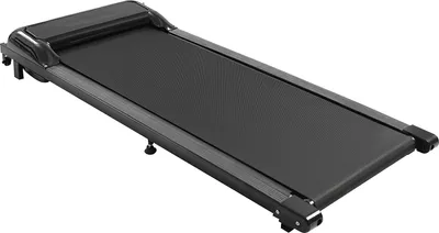 Obrázek produktu pro 2v1 běžecký pás Elektrický skládací fitness trenažér 8km/h 100kg Dálkové ovládání Gym Workout (Black)