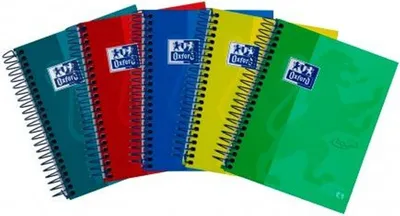 Produktbild von Oxford 400088285, Muster, Gemischte Farben, A6, 120 Blätter, Matt, Kariertes Papier