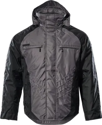 Produktbild von MASCOT® Frankfurt Winterjacke Größe 3XL, anthrazit/schwarz | Packung (1 Stück)