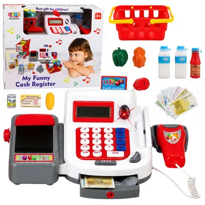 Productafbeelding van Kassa met trolleymanden en accessoires