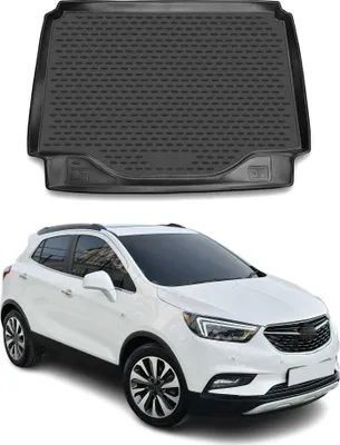 Image de OMAC Tapis De Coffre pour Opel Mokka Mokka X 2012-2020 en caoutchouc Noir
