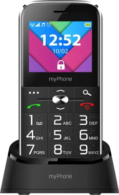 Image de myPhone Halo C 5,59 cm (2.2") 126 g Noir Téléphone senior
