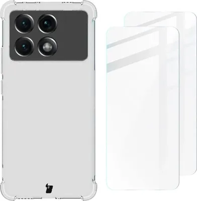 Produktbild von Bizon Case Clear Pack für Poco X6 Pro, transparent