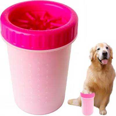 Produktbild von Pfotenreinigungsbehälter aus Silikon für Hunde und Katzen