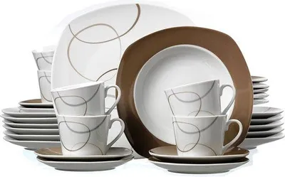 Zdjęcie produktu dla Zestaw kubków do kawy (espresso i cappuccino), 30 sztuk