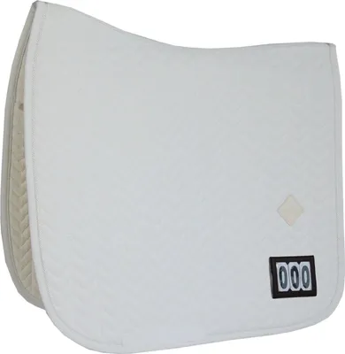 Obrázok produktu pre Kentucky Horsewear Podložka pod drezúrne sedlo Fishbone Competition Saddle Pad White Full
