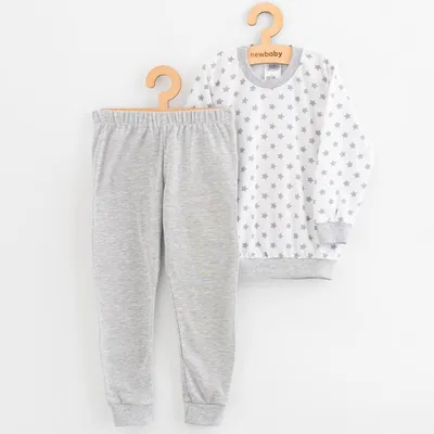 Zdjęcie produktu dla Bawełniana piżama niemowlęca New Baby stars, rozmiar 128/134
