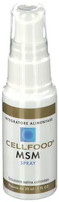 Immagine prodotto di Cellfood Msm Metil Sulfonil Metano Soluzione Salina Colloidale 30 Ml