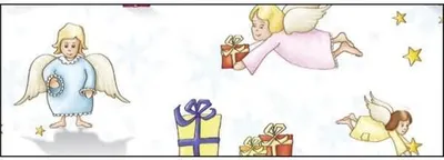Produktbild von Transparentpapier 115 g/qm A4 VE=25 Blatt Winterwonderland Engel