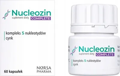 Produktbild von NUCLEOZIN COMPLETE Komplex 5 Nukleotid Zink IMMUNITÄT Norsa Pharma 60 Kapseln