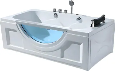 Produktbild von Spa Hydromassagewanne Whirlpool Whirlwanne Massagebecken Sprudelbad 170x92 cm