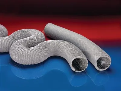 Produktbild von Absaug- u.Gebläseschlauch PROTAPE® PVC 371 ID 50-51mm AD 54,00mm 1.5mm L.6m Rl.