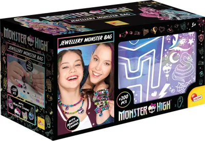 Obrázek produktu pro Lisciani 104550 - Monster High jewellery monster bag DIY korálky náramky náhrdelníky