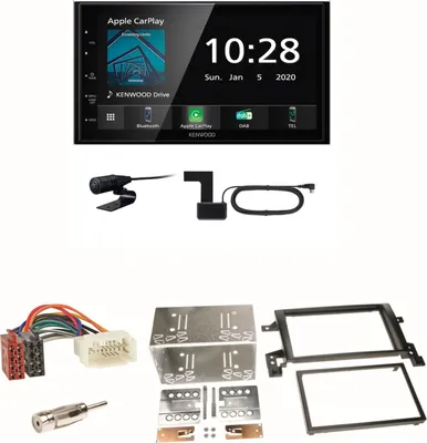 Produktbild von Kenwood DMX5020DABS Android Auto CarPlay Einbauset für Suzuki Grand Vitara JT