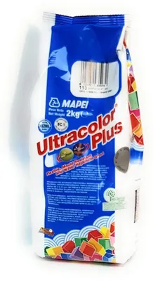 Zdjęcie produktu dla 113 Cementowy klej do fug, szary, 2 kg