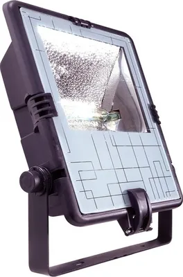 Produktbild von Aussenstrahler Nergo 150W schwarz HQI/CDM Rx7s Asymmetrisch