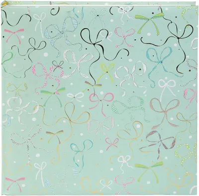 Produktbild von Goldbuch Fotoalbum Ribboné mint 30x31 cm 60 Seiten Fotokarton Goldprägung