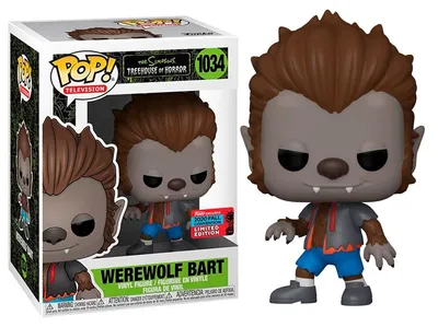Immagine prodotto di Figura POP I Simpson Il lupo mannaro Bart Esclusivo