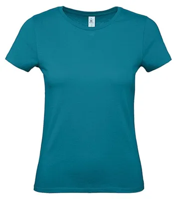Image de B&C - T-shirt « #E150 » pour femmes FK1976 (S) (bleu)