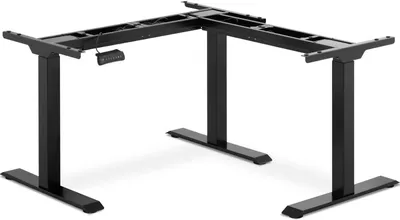 Obrázek produktu pro Expondo Fromm & Starck Výškově nastavitelný rohový psací stůl – výška: 69–118 cm – šířka: 90–150 cm / 110–190 cm