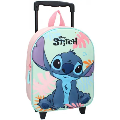 Immagine prodotto di Zaino trolley per bambini Lilo & Stitch Perfetto per la scuola, i viaggi e il tempo libero