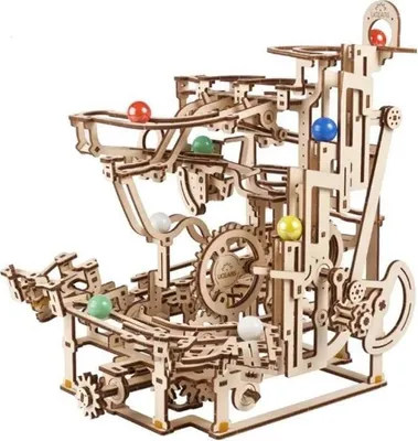 Produktbild von uGEARS 3D-Holzpuzzle Wasserwaage