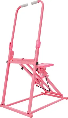 Obrázek produktu pro Stepper – Vertical Climber – multifunkční – skládací – max. 100 kg – kardio trénink – bez odporových pásů – růžový