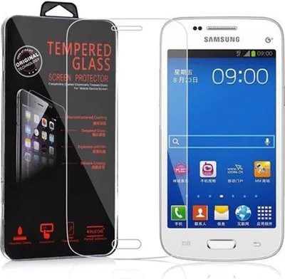 Produktbild von Cadorabo Panzer Folie für Samsung Galaxy TREND 3 Schutzfolie in Transparent Gehärtetes Tempered Display-Schutzglas