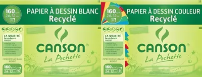 Produktbild von Canson C200777100, Kunstpapier, 160 g/m², 10 Blätter