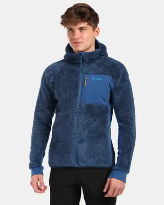 Productafbeelding van Herenfleecehoodie KILPI NORKA-M WM0204KI, donkerblauw, maat: XXXL