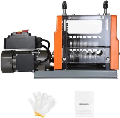 Productafbeelding van Elektrische draadstripmachine 60 W - 1,5-25 mm striptiepte - voor schrootkoperrecycling