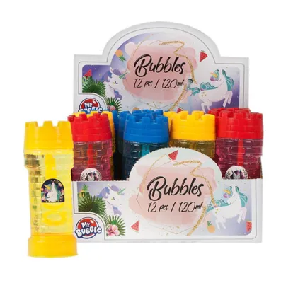 Immagine prodotto di Bolle di sapone Unicorno 120ml