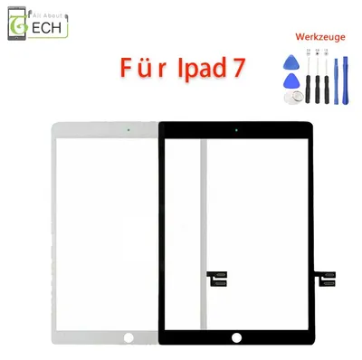 Produktbild von Für iPad 7 2019 10.2 Touch Screen Glas Digitiser fordere Scheibe in schwarz
