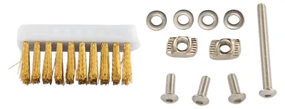 Zdjęcie produktu dla Zestaw szczotek do dysz drukarek 3D do modelu Voron 2.4 firmy Triden – skuteczny zestaw do czyszczenia dysz drukarek 3D z mosiężną główką szczoteczki do zębów