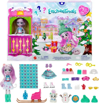 Image de Calendrier de l'Avent du miracle de Noël d'Enchantimals (avec poupée)