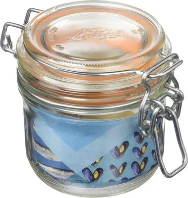 Productafbeelding van Weckpot met Clipsluiting 200 g - Set van 6 Draadbeugelglazen