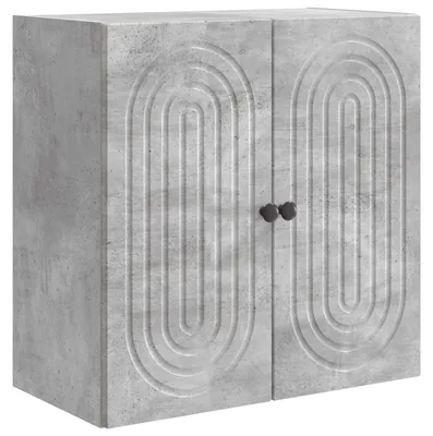 Produktbild von vidaXL Wandschrank Betongrau 59 x 31 x 60 cm Holzwerkstoff