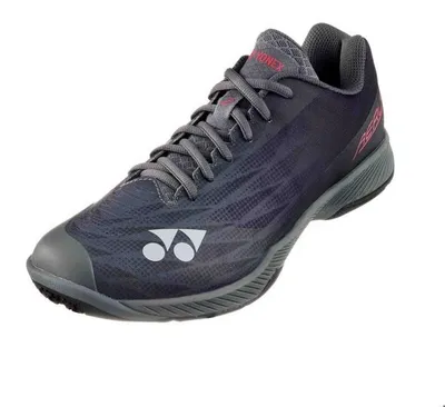 Image de Chaussures de badminton Yonex PC Aerus Z Wide pour hommes, couleur gris foncé, taille 46
