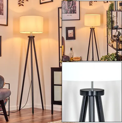 Produktbild von Tubione Stehlampe aus Holz/Metall im skandinavischen Design