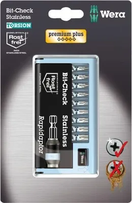 Image de Wera Bit-Check 10 Stainless 1 SB