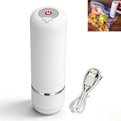 Handheld Vakuumierer, 58 KPa, USB-wiederaufladbar, tragbar