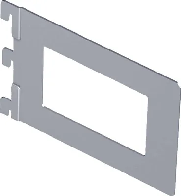 Produktbild von Bücherbügel weiß Breite 143 mm Tiefe 118 mm
