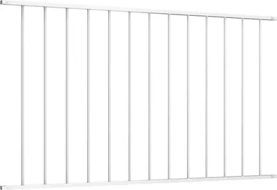 Immagine prodotto di vidaXL Pannello di recinzione in acciaio verniciato a polvere 1,7 x 1,25 m Bianco