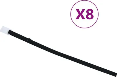 Produktbild von vidaXL Universal-Befestigungsbänder für Pool-Aufroller 8 Stk. 1,8 m
