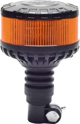Produktbild von Berger & Schröter | LED Rundumkennleuchte flexibel 12/24 V, Gummisockel für Normhalter, automatischer Lichtsensor für Tag- und Nachtmodus, 16 LEDs