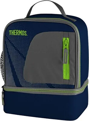 Immagine prodotto di Borsa termica a doppio scomparto - blu 3,9 l