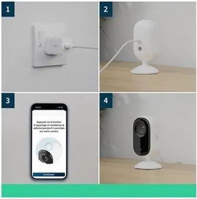 Zdjęcie produktu dla Kamera monitoringu Arlo VMC3260-100EUS, Rozdzielczość 2K, Kolorowy tryb nocny, Bateria 6 miesięcy, Kąt widzenia 130°