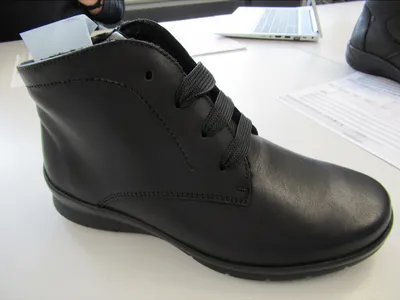 Zdjęcie produktu dla Semler Xenia szeroki H sznurowane buty czarny