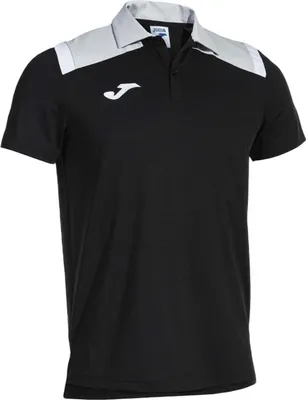 Image de Joma Short Sleeve Polo 103736.100 in Black color size large